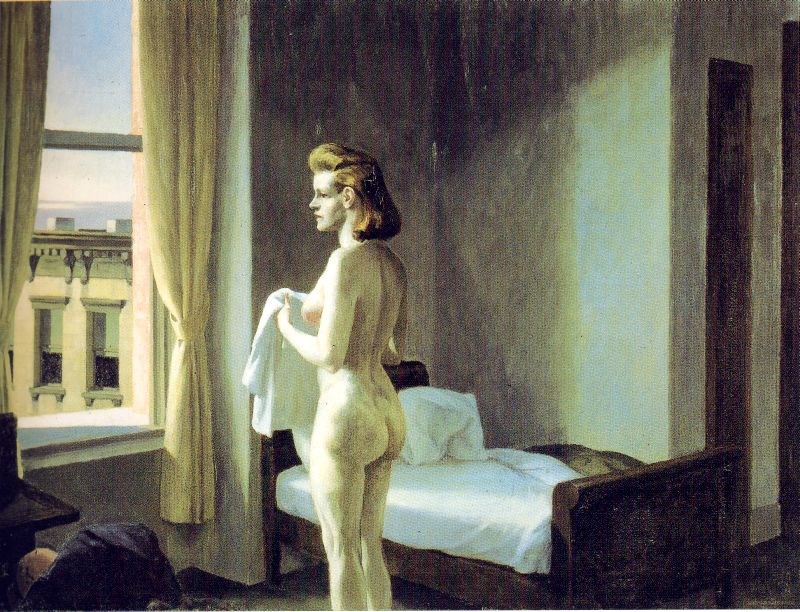 Edward Hopper Morning in a City